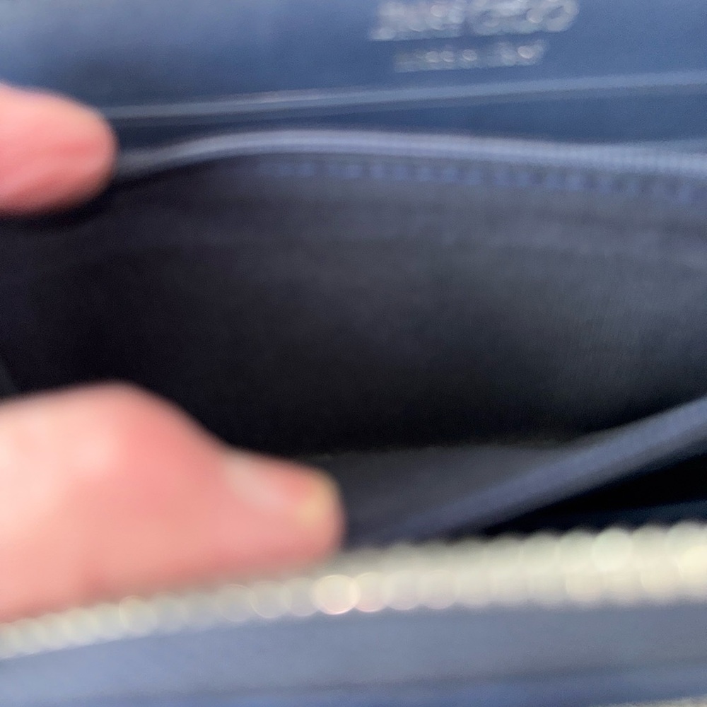 Jimmy Choo Navy Blue and Silver Star Wallet - Picture 11 of 11